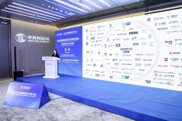 北京亿欧网盟科技有限公司COO李双发布中国低空技术产业全景图